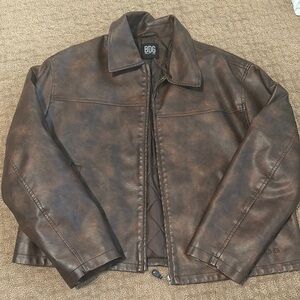 Urban leather jacket